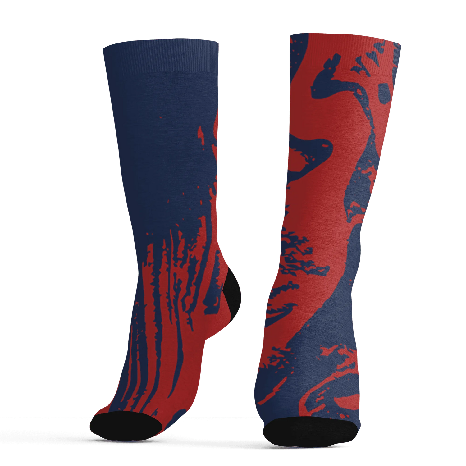 VaporMax-Air-Plus-Midnight-Navy-Gold-Black-Socks-Match-Hustle-All-Day-3D