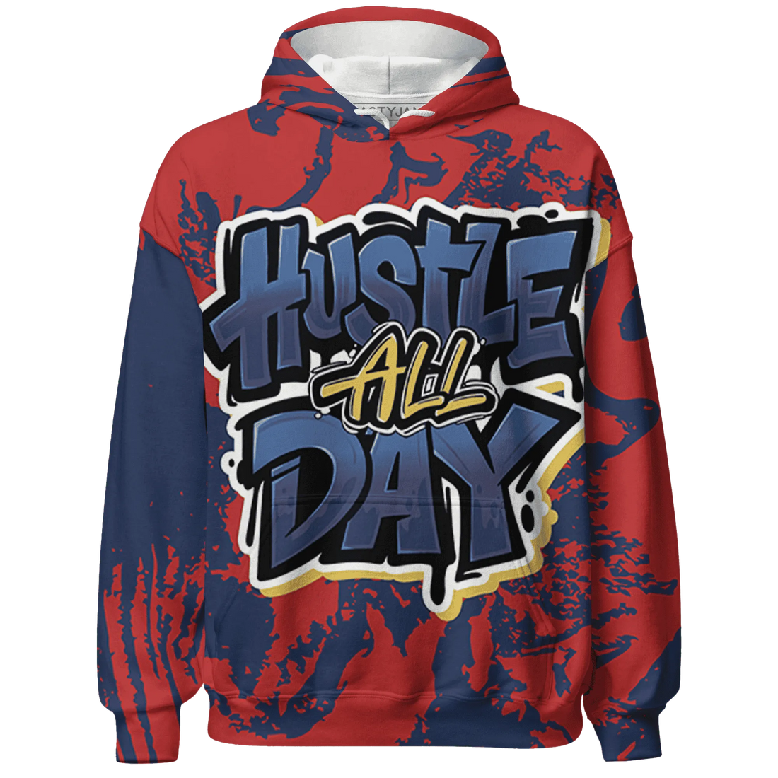 VaporMax-Air-Plus-Midnight-Navy-Gold-Black-Hoodie-Match-Hustle-All-Day-3D
