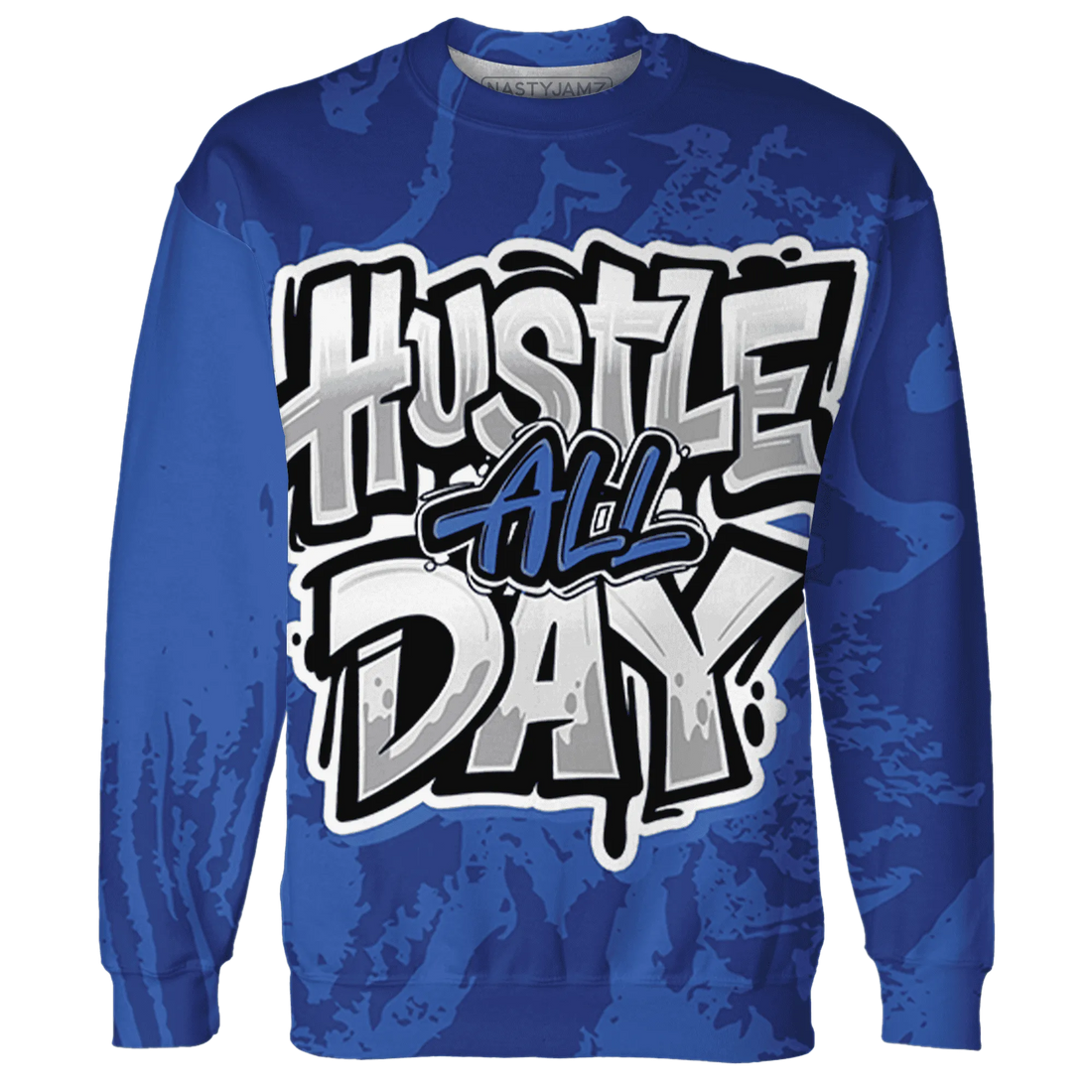 VaporMax-Game-Royal-Blue-Sweatshirt-Match-Hustle-All-Day-3D