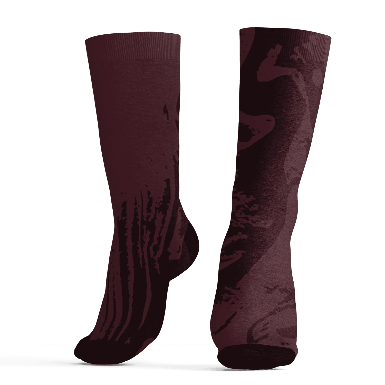 VaporMax-Night-Maron-Burgundy-Socks-Match-Hustle-All-Day-3D