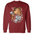 Dune Red 13s Sweatshirt Match Hustle Casino BER - NastyJamz