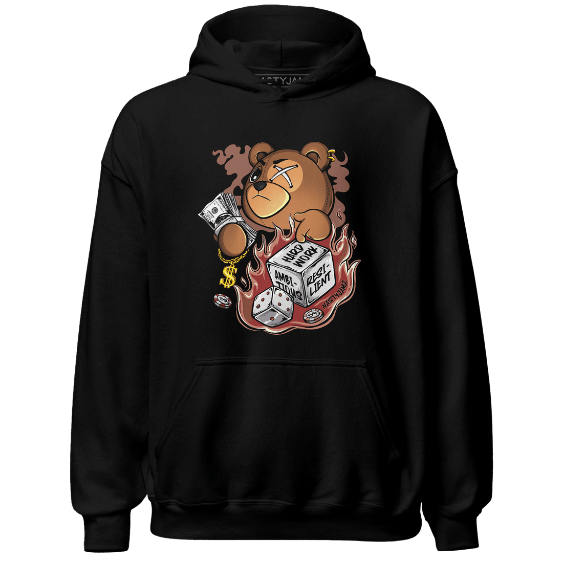 Dune Red 13s Hoodie Match Hustle Casino BER - NastyJamz