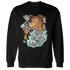 High OG Green Glow 1s Sweatshirt Match Hustle Casino BER - NastyJamz