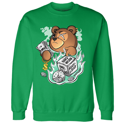 High OG Green Glow 1s Sweatshirt Match Hustle Casino BER - NastyJamz