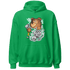 High OG Green Glow 1s Hoodie Match Hustle Casino BER - NastyJamz