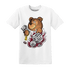 High White Team Red 1s T Shirt Match Hustle Casino BER - NastyJamz