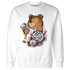 High White Team Red 1s Sweatshirt Match Hustle Casino BER - NastyJamz