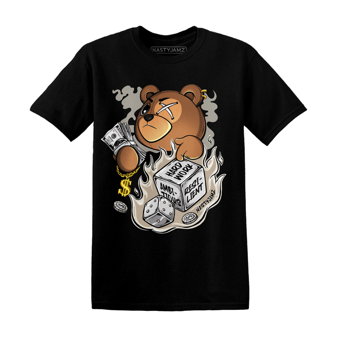 Latte 1s T Shirt Match Hustle Casino BER - NastyJamz