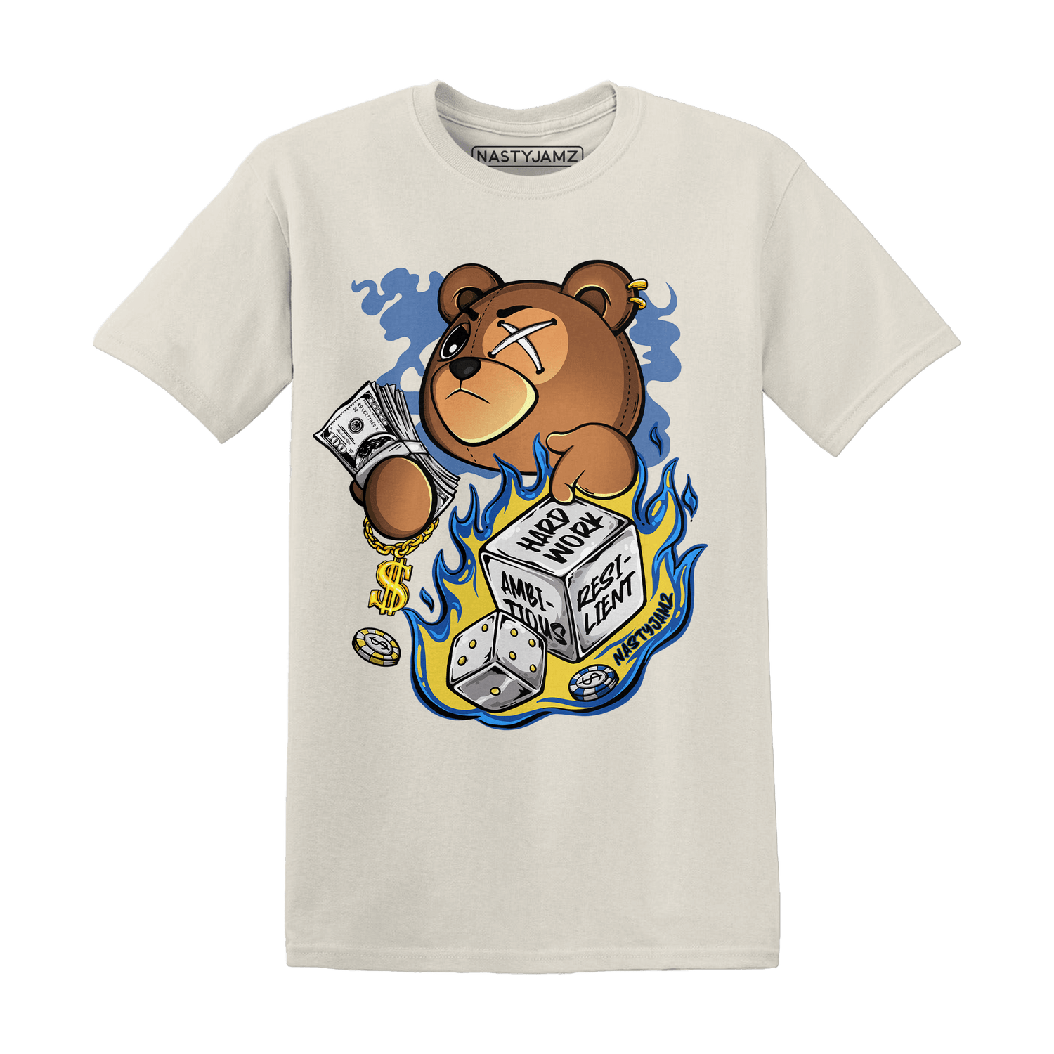 Low OG Canary TVSC 1s T Shirt Match Hustle Casino BER - NastyJamz