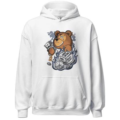Mid Diffused Blue Grey 1s Hoodie Match Hustle Casino BER - NastyJamz