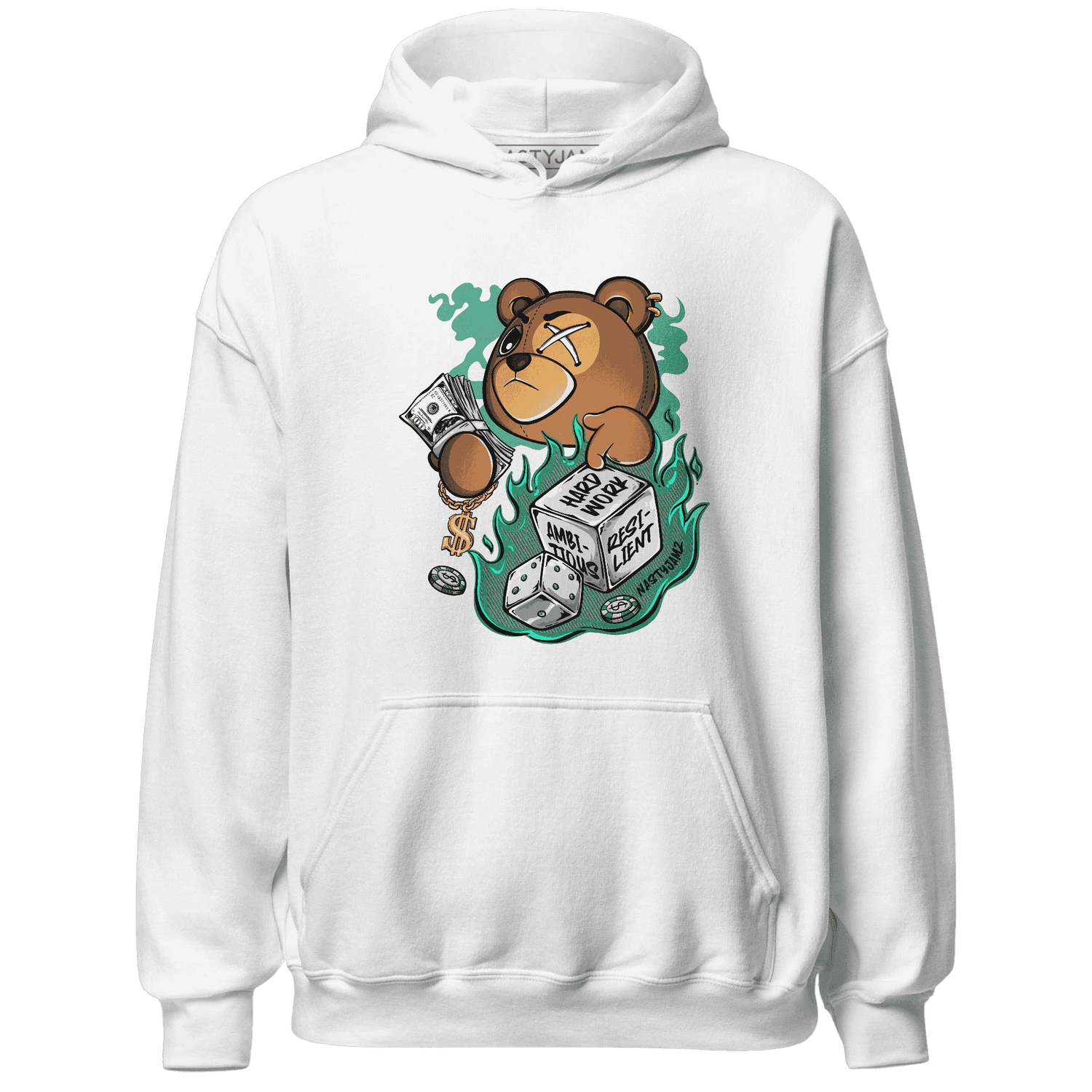Nina CN Abney 3s Hoodie Match Hustle Casino BER - NastyJamz