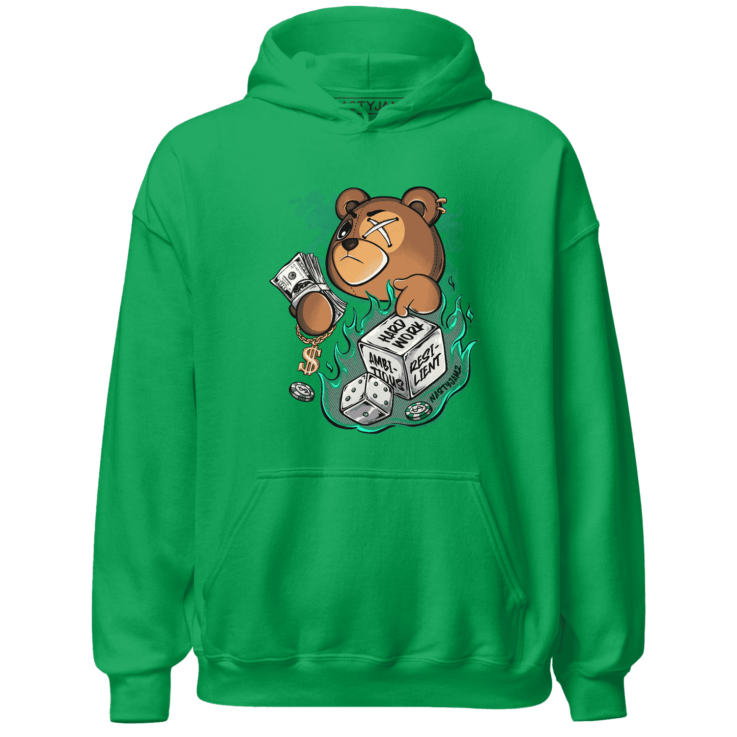 Nina CN Abney 3s Hoodie Match Hustle Casino BER - NastyJamz