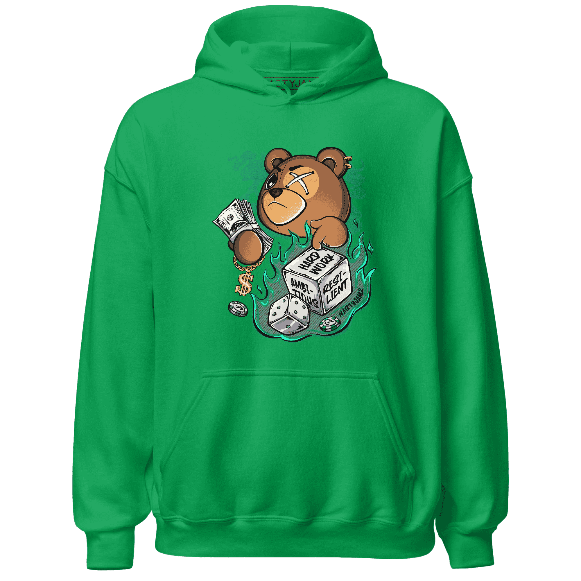 Nina CN Abney 3s Hoodie Match Hustle Casino BER - NastyJamz