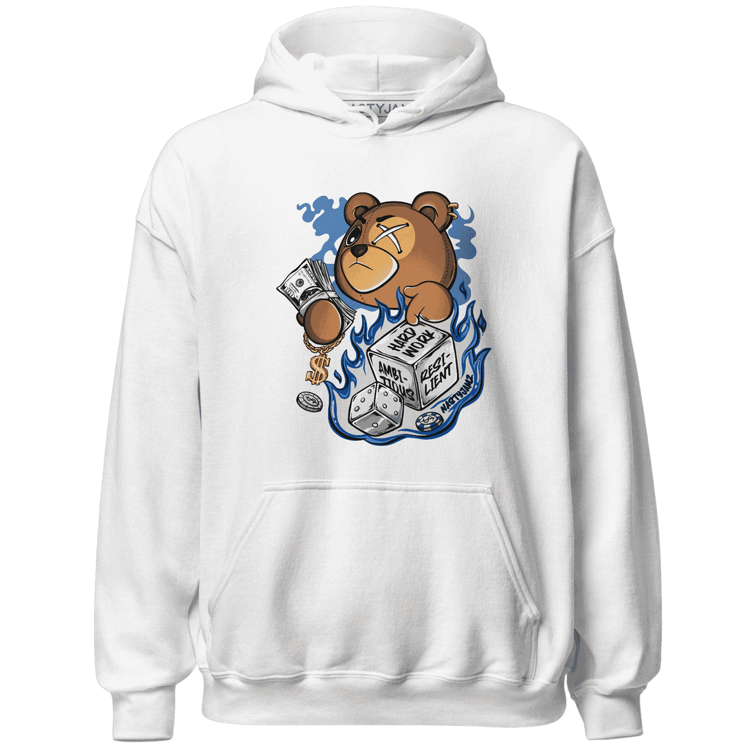 Quaiii 54s Hoodie Match Hustle Casino BER - NastyJamz