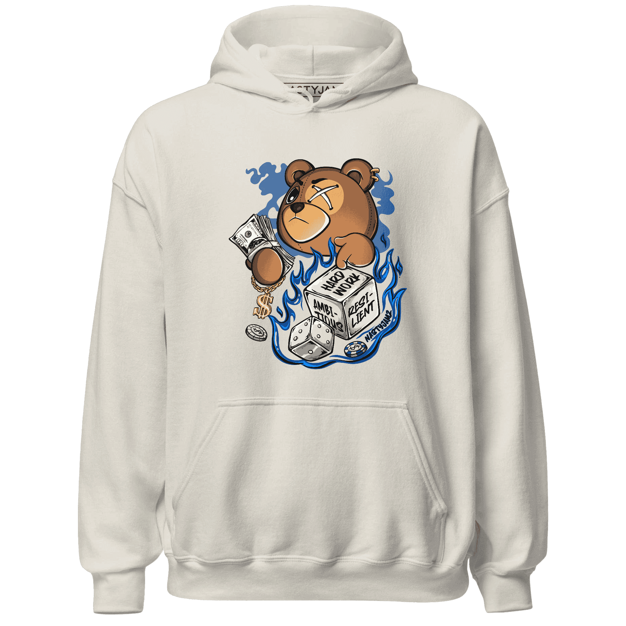 Quaiii 54s Hoodie Match Hustle Casino BER - NastyJamz