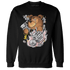 Red Stardust 3s Sweatshirt Match Hustle Casino BER - NastyJamz