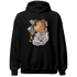 Red Stardust 3s Hoodie Match Hustle Casino BER - NastyJamz