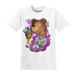 GS Hyper Violet 4s T Shirt Match Hustle Casino BER - NastyJamz