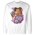 GS Hyper Violet 4s Sweatshirt Match Hustle Casino BER - NastyJamz