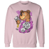 GS Hyper Violet 4s Sweatshirt Match Hustle Casino BER - NastyJamz