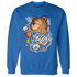 Industrial Blue 4s Sweatshirt Match Hustle Casino BER - NastyJamz