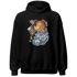 Industrial Blue 4s Hoodie Match Hustle Casino BER - NastyJamz