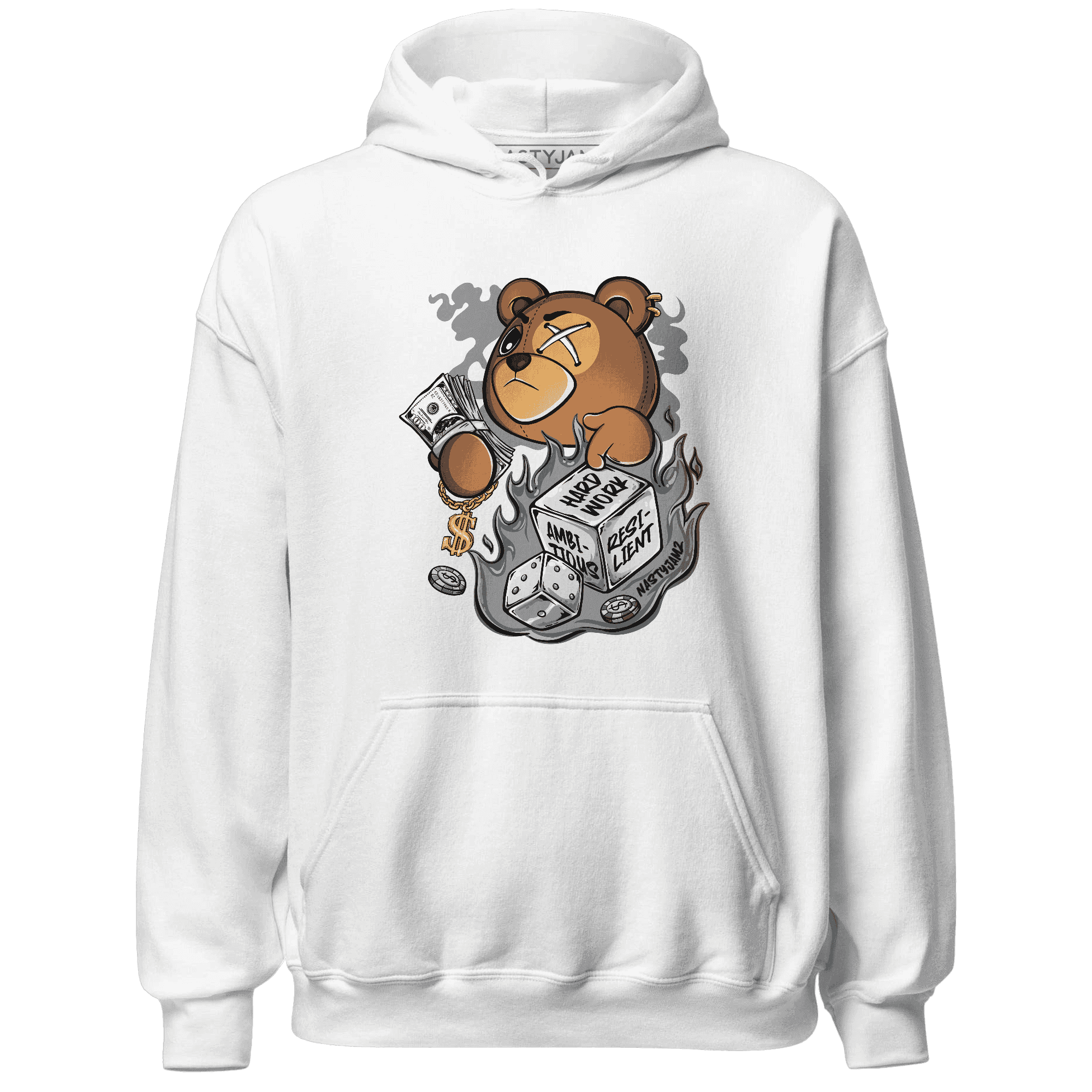 Paris Olympicsss 4s Hoodie Match Hustle Casino BER - NastyJamz