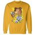 Vivid Sulfur 4s Sweatshirt Match Hustle Casino BER - NastyJamz
