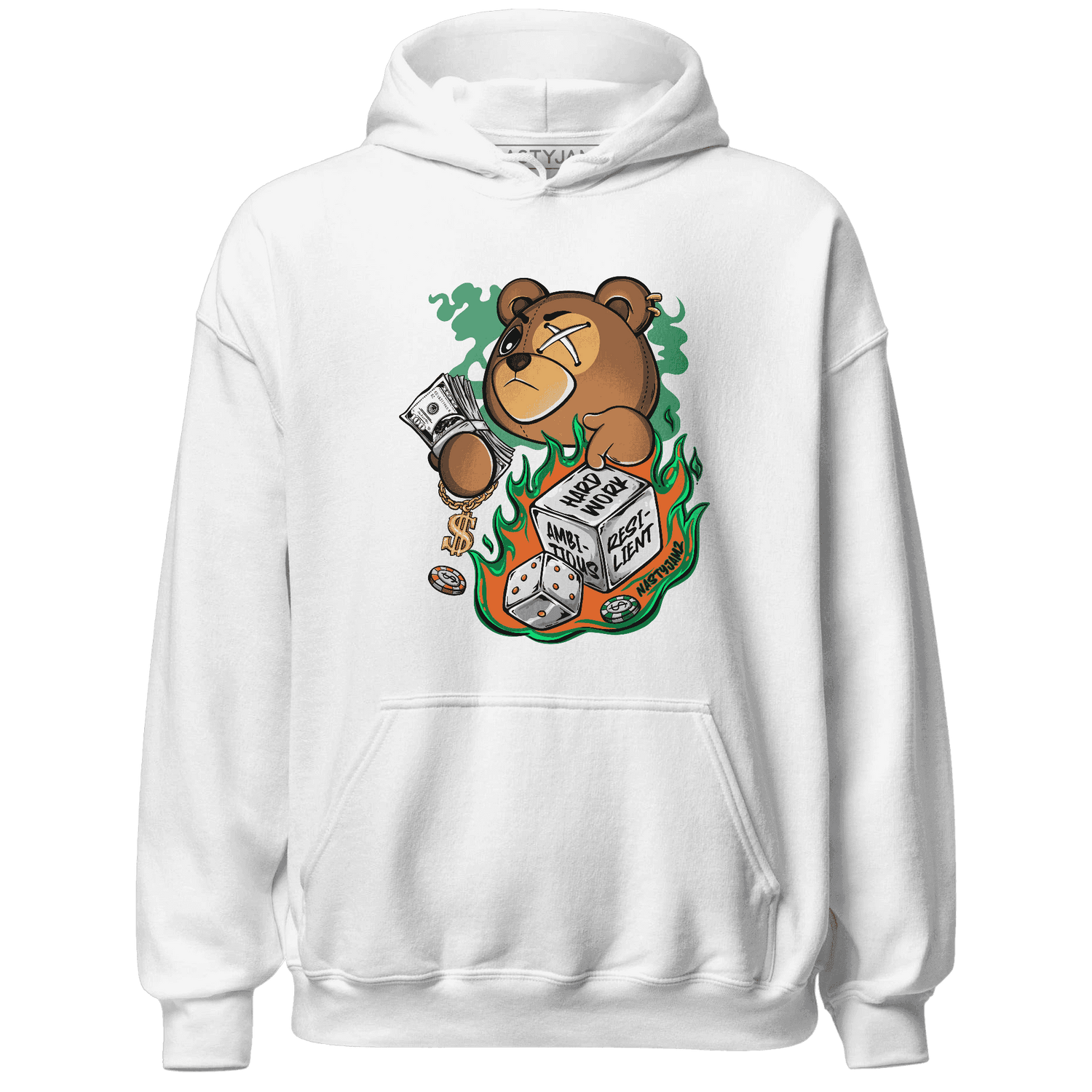 MAM Hurricanes 5s Hoodie Match Hustle Casino BER - NastyJamz