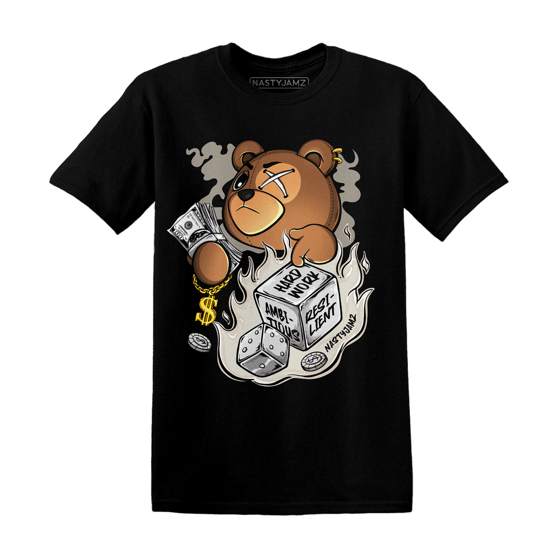 SE Sail 5s T Shirt Match Hustle Casino BER - NastyJamz