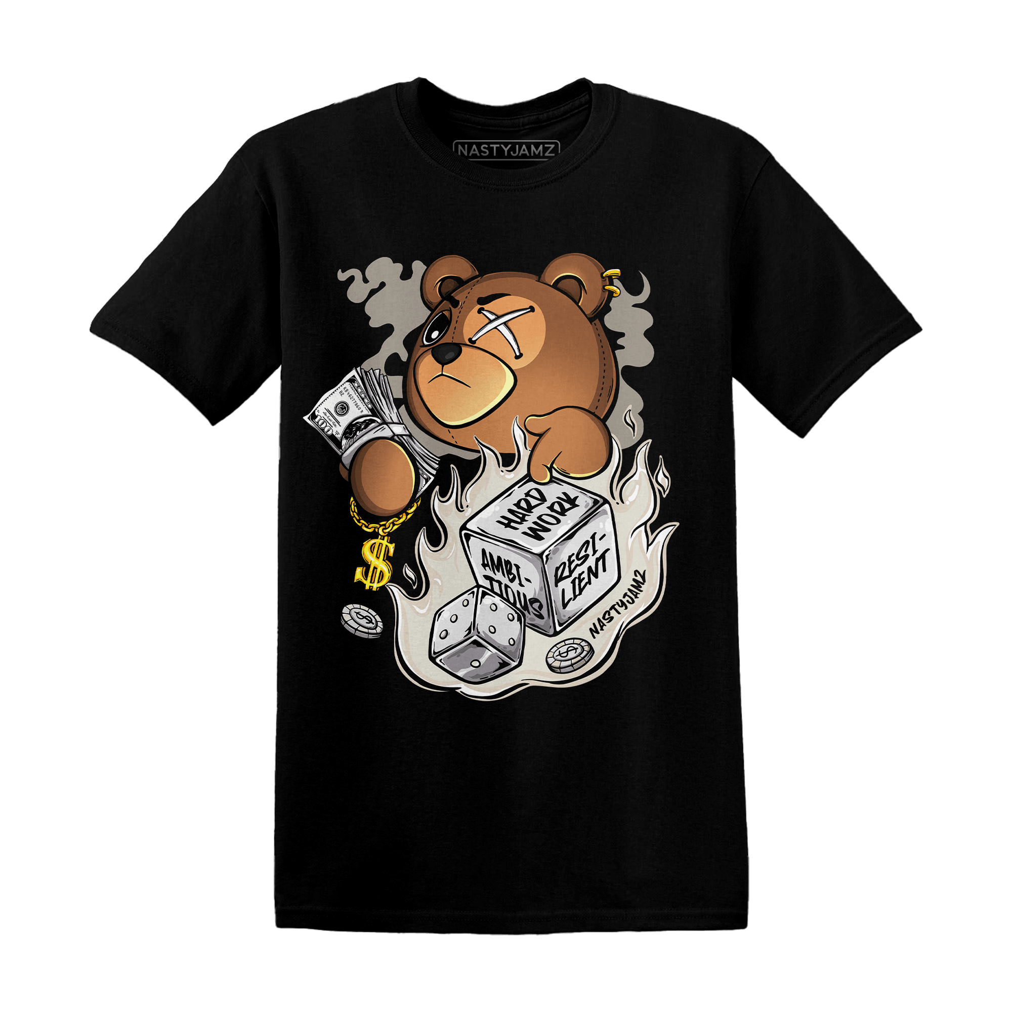 SE Sail 5s T Shirt Match Hustle Casino BER - NastyJamz