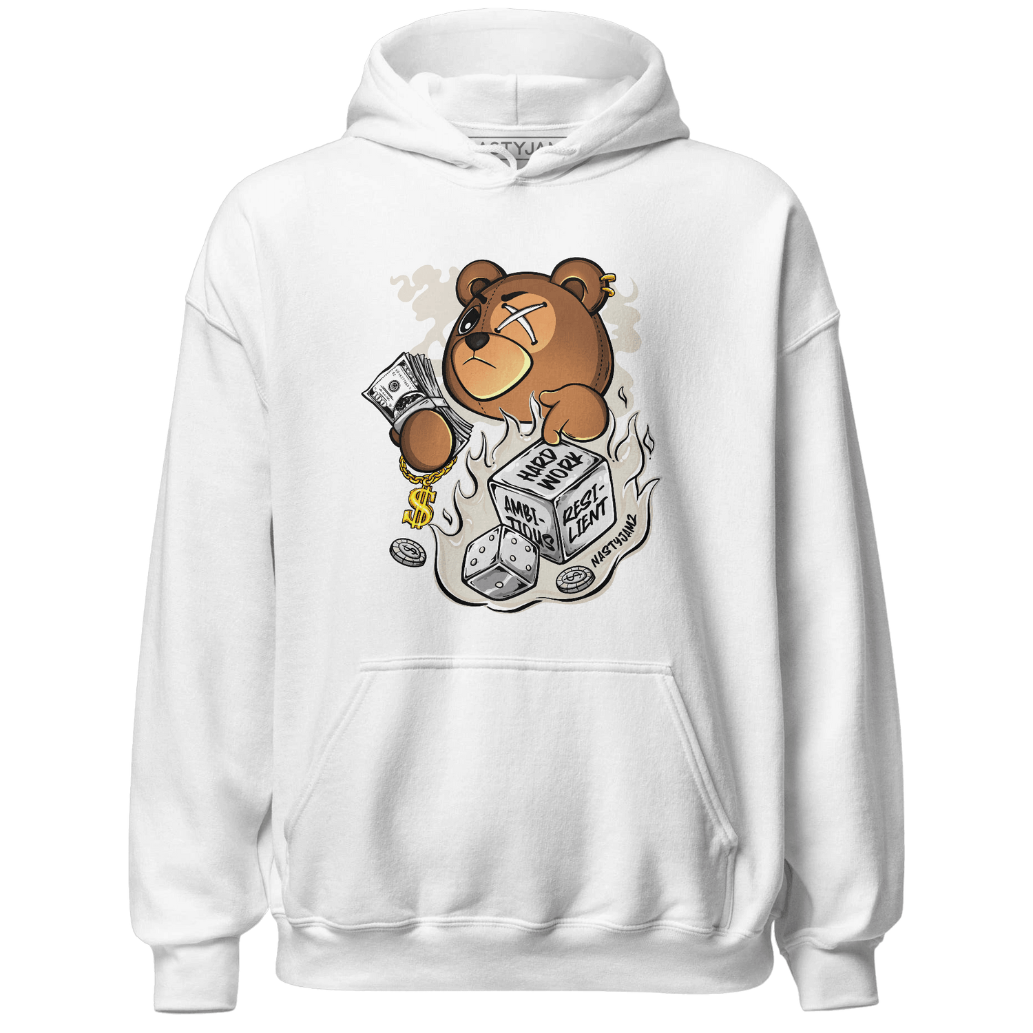 SE Sail 5s Hoodie Match Hustle Casino BER - NastyJamz