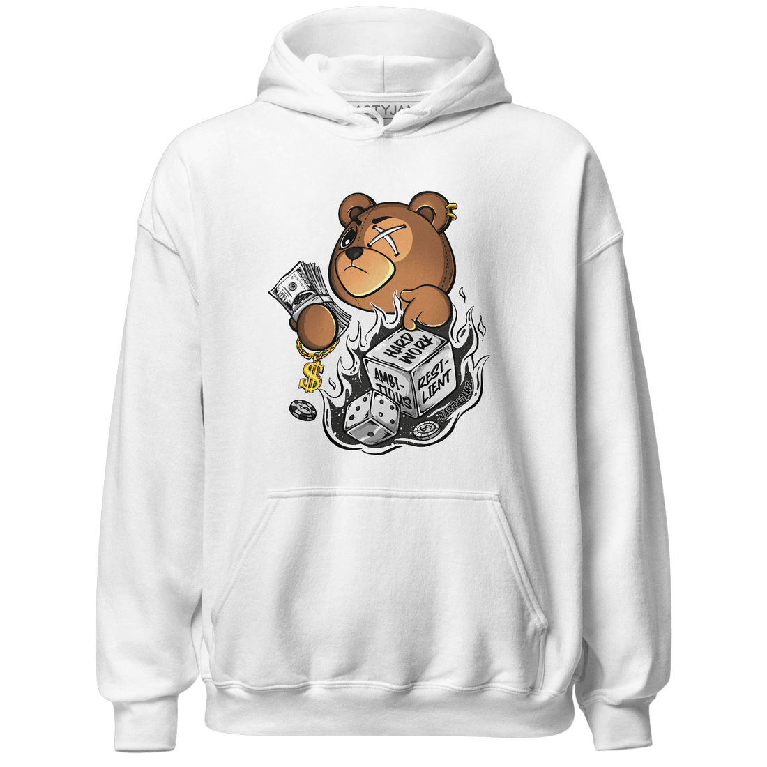 Reverse Oreo 6s Hoodie Match Hustle Casino BER - NastyJamz