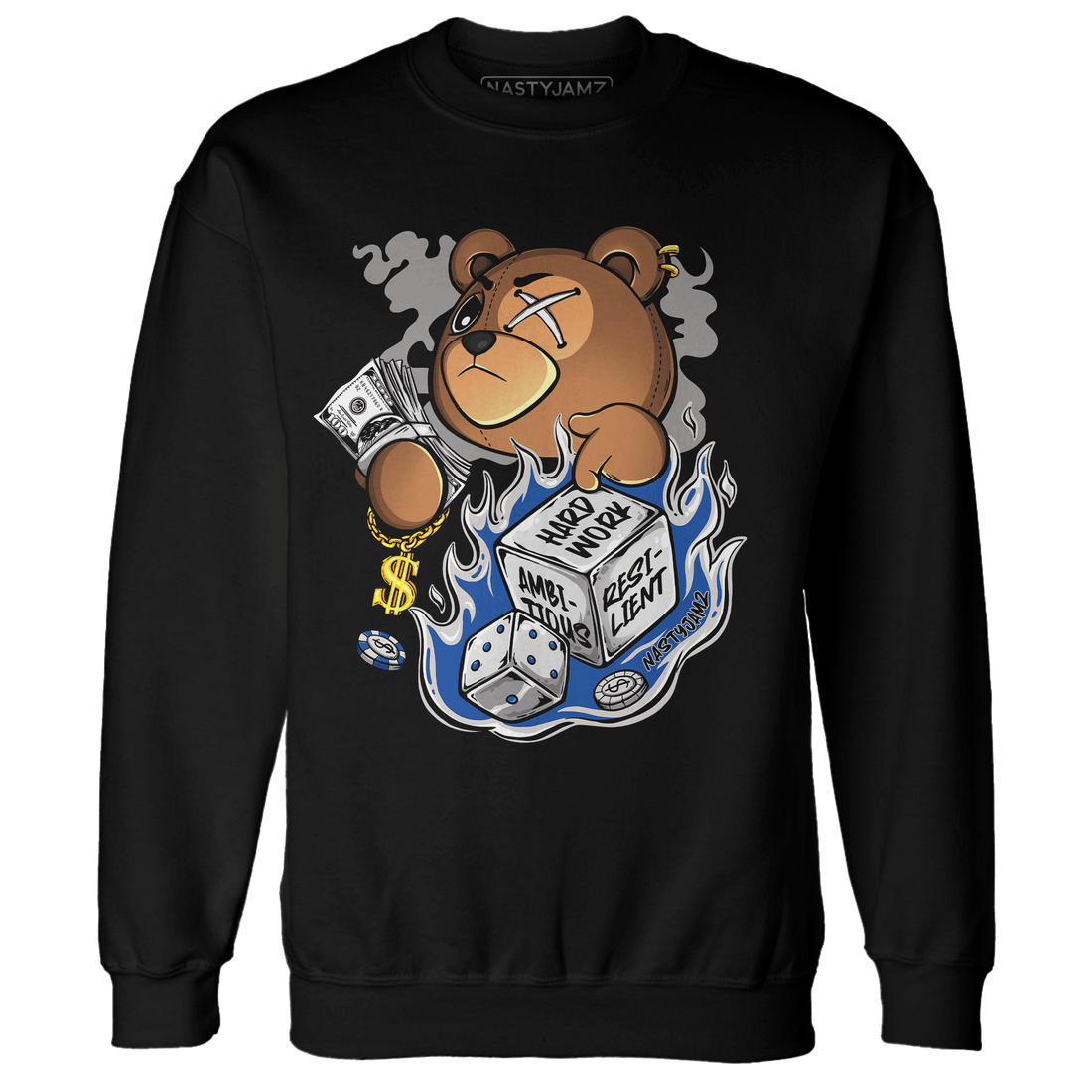 Air Max 1 86 Royal Sweatshirt Match Hustle Casino BER - NastyJamz