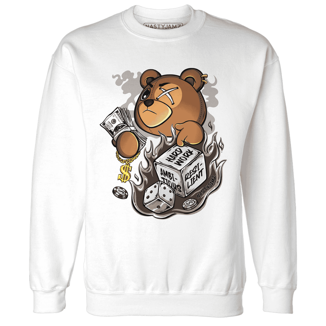 Dunk Low Baroque Brown Sweatshirt Match Hustle Casino BER - NastyJamz