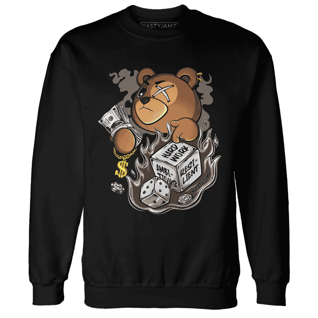 Dunk Low Baroque Brown Sweatshirt Match Hustle Casino BER - NastyJamz