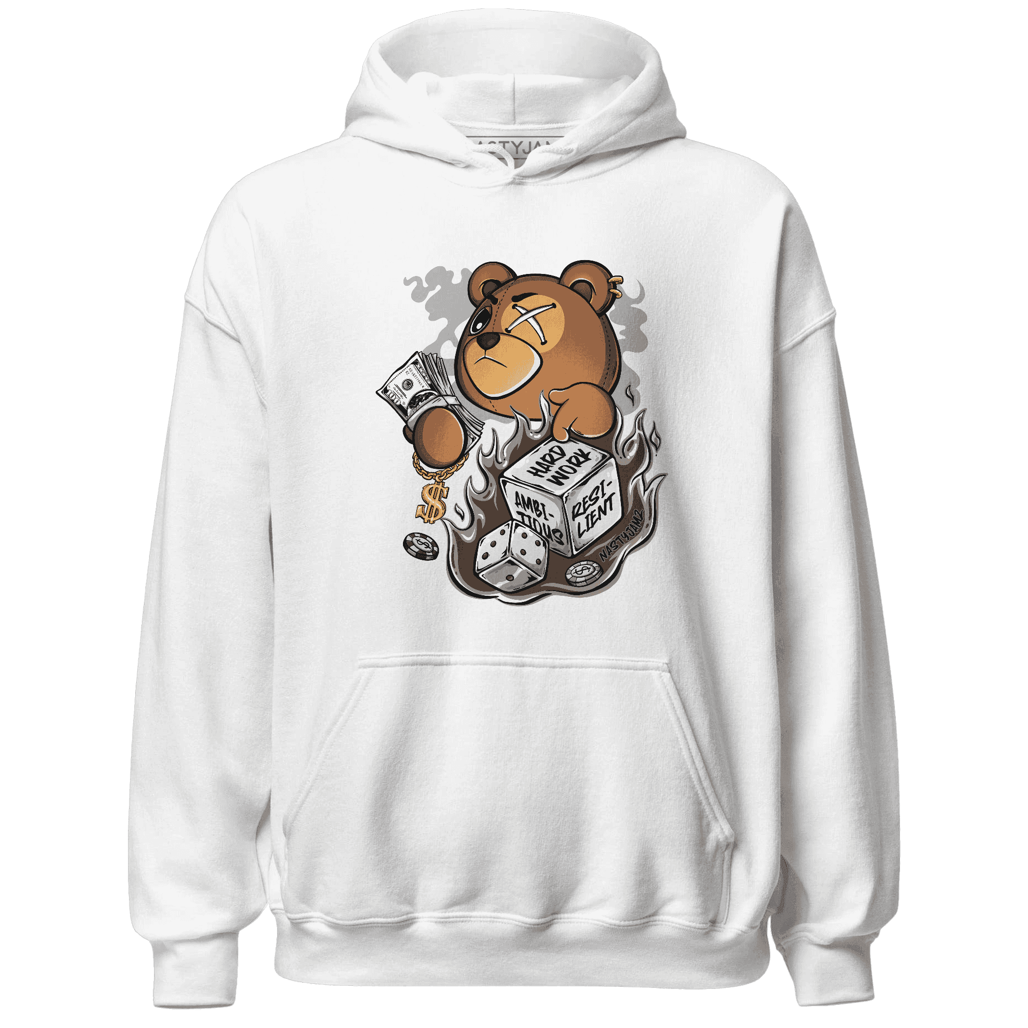 Dunk Low Baroque Brown Hoodie Match Hustle Casino BER - NastyJamz