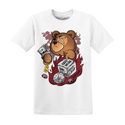 Cherry 12s T Shirt Match Hustle Casino BER - NastyJamz