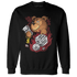 Cherry 12s Sweatshirt Match Hustle Casino BER - NastyJamz