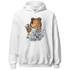 Blue Grey 13s Hoodie Match Hustle Casino BER - NastyJamz