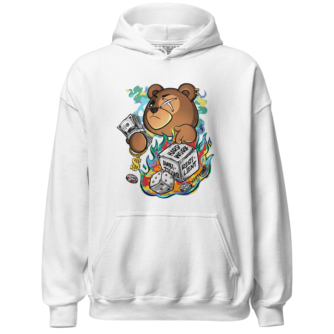 Mid GS Six Championships 1s Hoodie Match Hustle Casino BER - NastyJamz