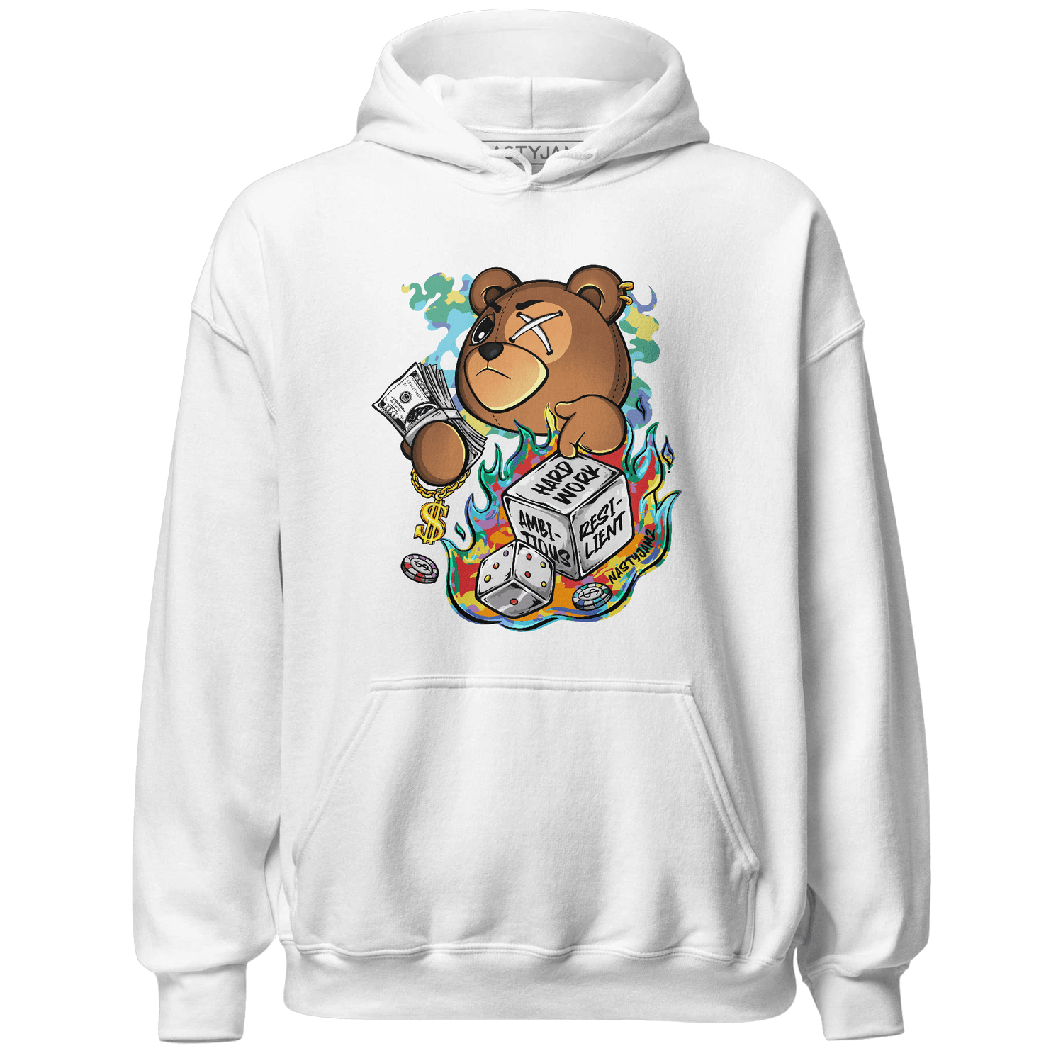 Mid GS Six Championships 1s Hoodie Match Hustle Casino BER - NastyJamz