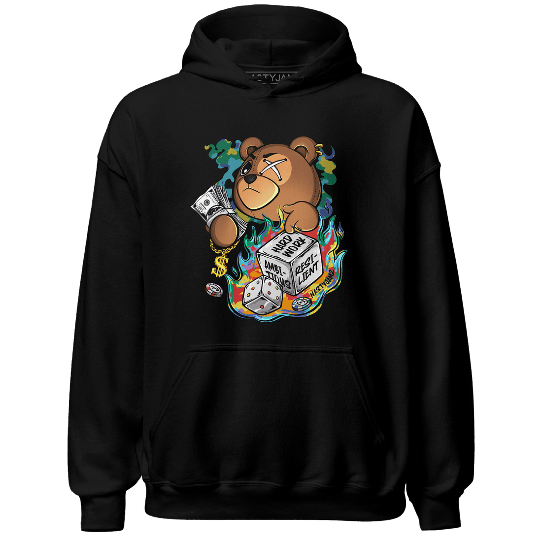 Mid GS Six Championships 1s Hoodie Match Hustle Casino BER - NastyJamz