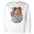 Retro High OG Black White 1s Sweatshirt Match Hustle Casino BER - NastyJamz