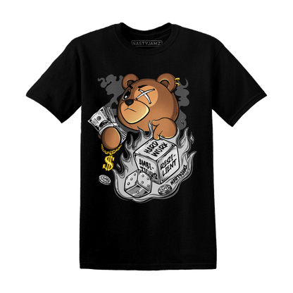 Retro High OG Black White 1s T Shirt Match Hustle Casino BER - NastyJamz