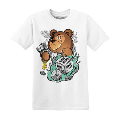 Green Glow 3s T Shirt Match Hustle Casino BER - NastyJamz