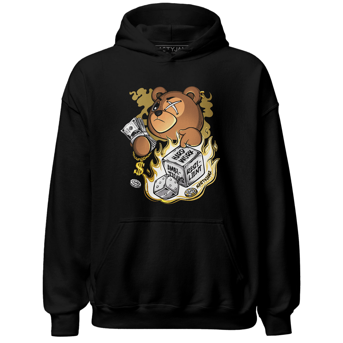 Sail 4s Hoodie Match Hustle Casino BER - NastyJamz