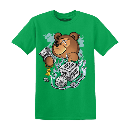 Lucky Green 5s T Shirt Match Hustle Casino BER - NastyJamz