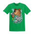 Lucky Green 5s T Shirt Match Hustle Casino BER - NastyJamz