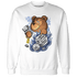 Midnight Navy 5s Sweatshirt Match Hustle Casino BER - NastyJamz